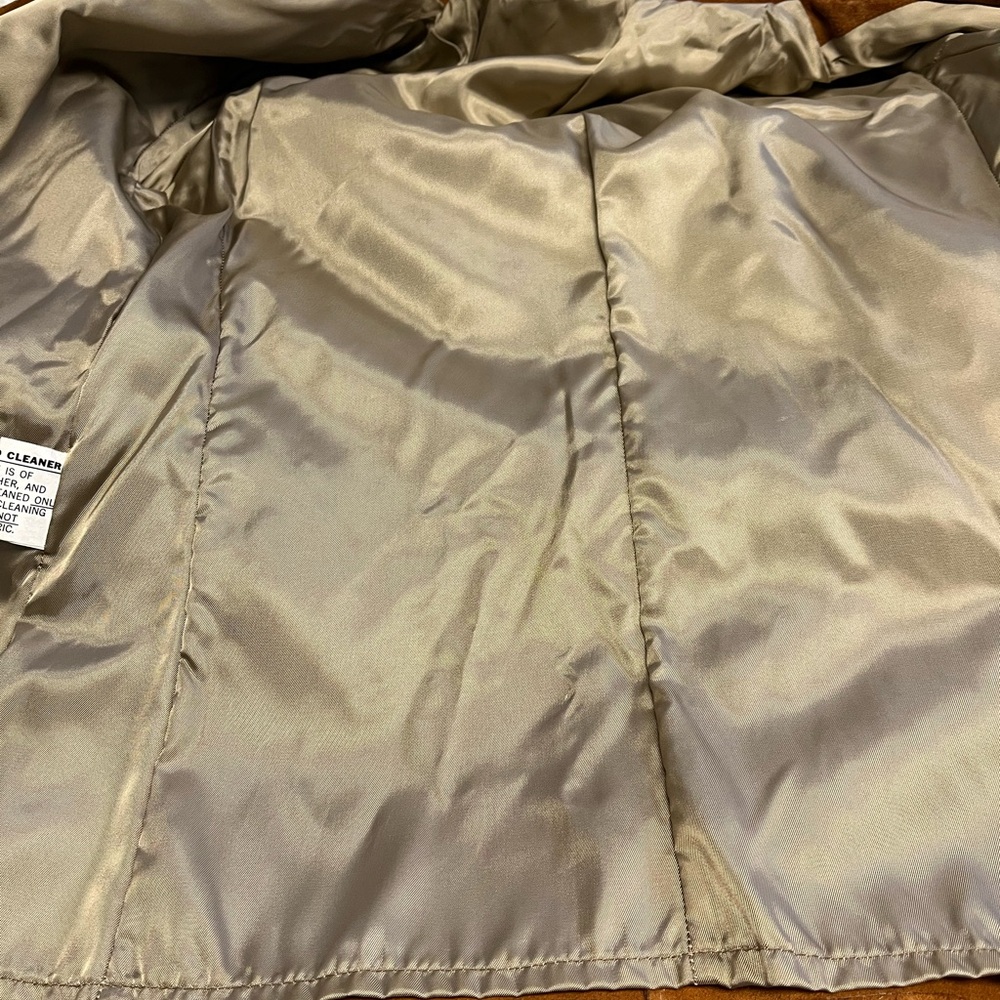Vintage suede fringed jacket - Picture 3 of 4